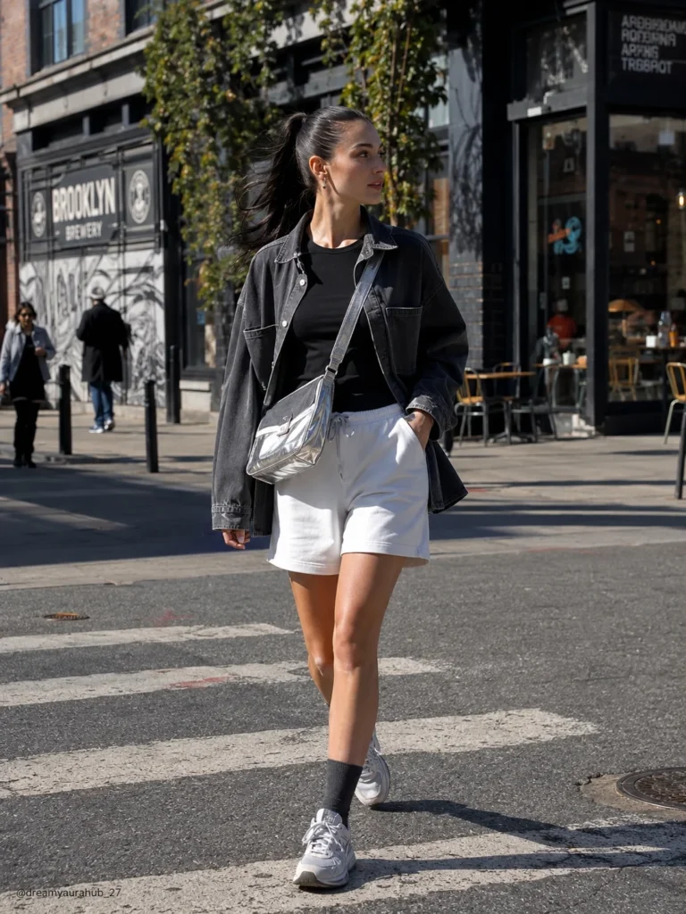 Bermuda shorts outfit work