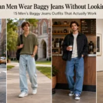 How Can Men Wear Baggy Jeans Without Looking Messy? 15 Men’s Baggy Jeans Outfits That Actually Work