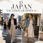 Packing For Japan? These 15 Japan Vacation Outfits Keep USA Women Chic, Comfortable, And Photo-Ready ✈️🎀