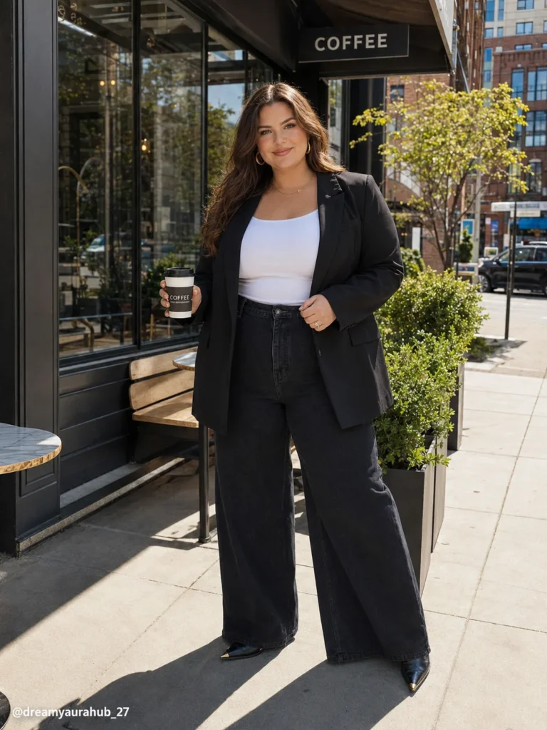 Plus Size Blazer Outfits