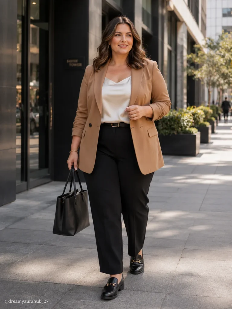 Plus Size Blazer Outfits