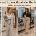 These 15 Plus Size Internship Outfits Will Have You Walking In With Confidence 🌸💻