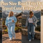 The Secret To Looking Cute On Every Road Trip? These 15 Plus Size Road Trip Outfits 🌄✨