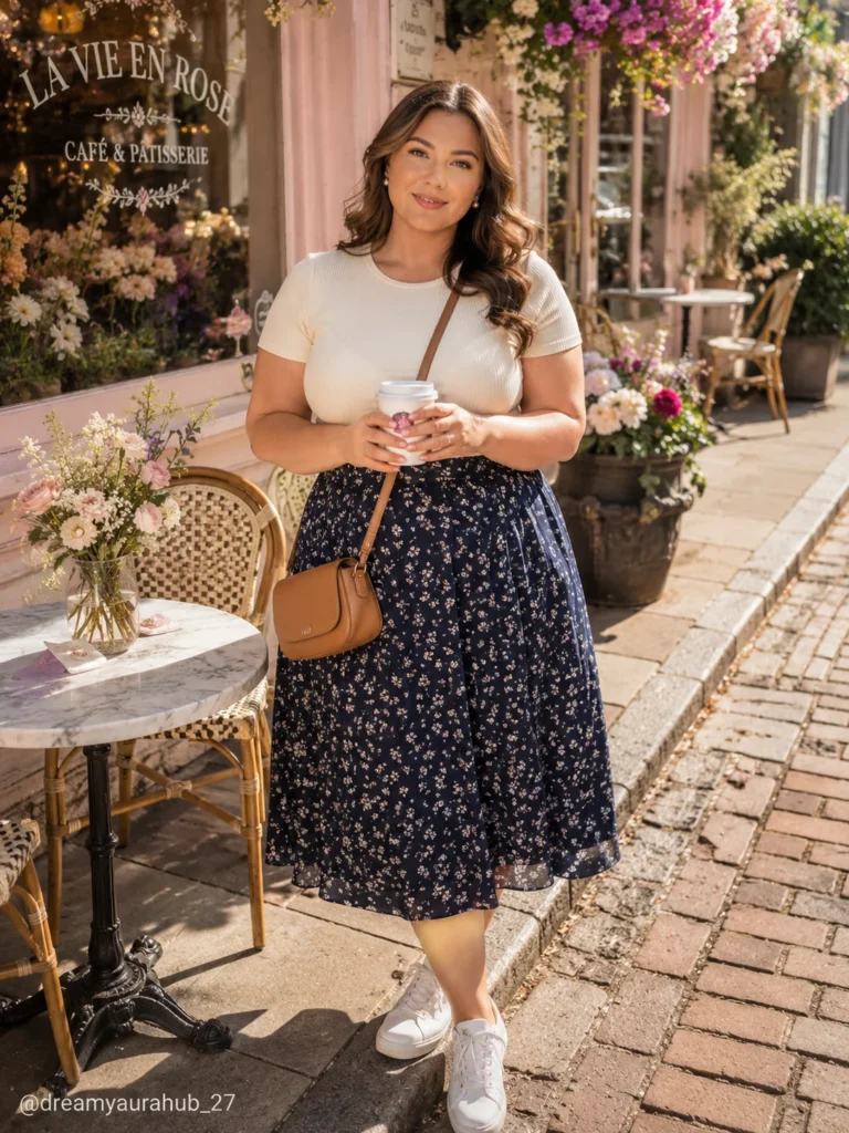 Plus Size Coffee Date Outfits