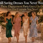 Still Saving Dresses You Never Wear? These Engagement Party Guest Outfits Are The Upgrade You Need ✨💍
