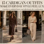 From Coffee Runs To Brunch, These Cute 15 Cardigan Outfits Make Cozy Look Expensive ☕🍂