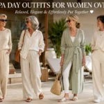 The Perfect Spa Day Wardrobe? These 15 Spa Day Outfits For Women Over 50 Get It Right 🤍