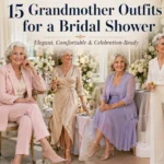When Your Granddaughter Is the Bride, Grandmother Outfits for Bridal Shower Should Feel Extra Special 💕💐