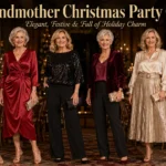 Who Says Christmas Style Has an Age Limit? 🎄 15 Grandmothers Christmas Party Outfits to Love