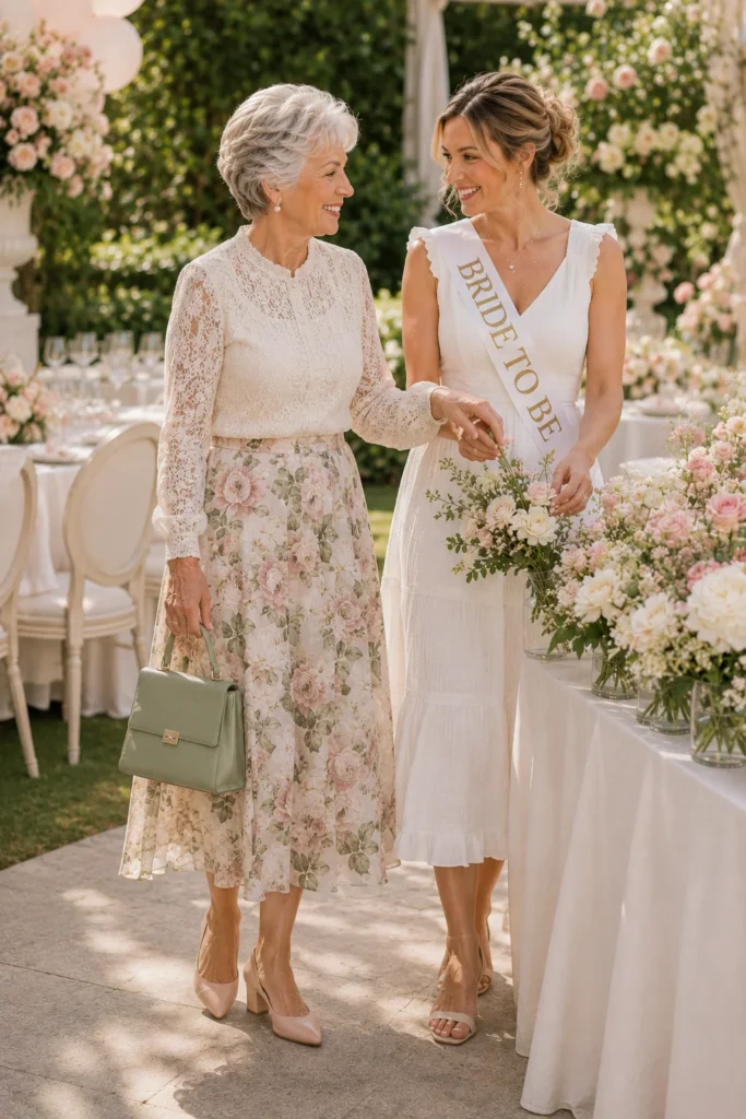 Grandmother Outfits for Bridal Shower
