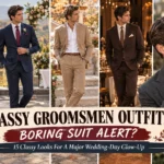 Boring Suit Alert? These 15 Classy Groomsmen Outfits Turn Classic Wedding Style Into a Major Glow-Up 🤵‍♂️💫
