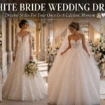 Can’t Find the One? 👰🤍 These White Bride Wedding Dresses Are the Dreamy Solution