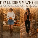Lost in the Corn Maze? 🌽🍂 These Top 15 Best Fall Corn Maze Outfits Keep the Style on Track
