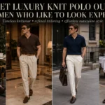 Want To Dress Rich Without Trying? These 15 Quiet Luxury Knit Polo Outfits Do Exactly That🖤