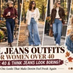 Fall Jeans Outfits for Women Over 40: 15 Chic Looks That Make Denim Feel Fresh Again👖