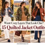 What to Wear with Quilted Jackets This Fall: 15 Stylish Fall Quilted Jacket Outfits