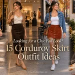 How Do You Make Corduroy Skirt Outfits Feel Cute, Modern & Fresh? 🍂